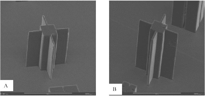 PDMS樣品上電鑄微模具工藝流程