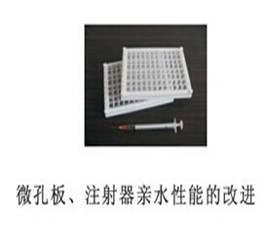 微孔板、注射器親水性能的改進(jìn)