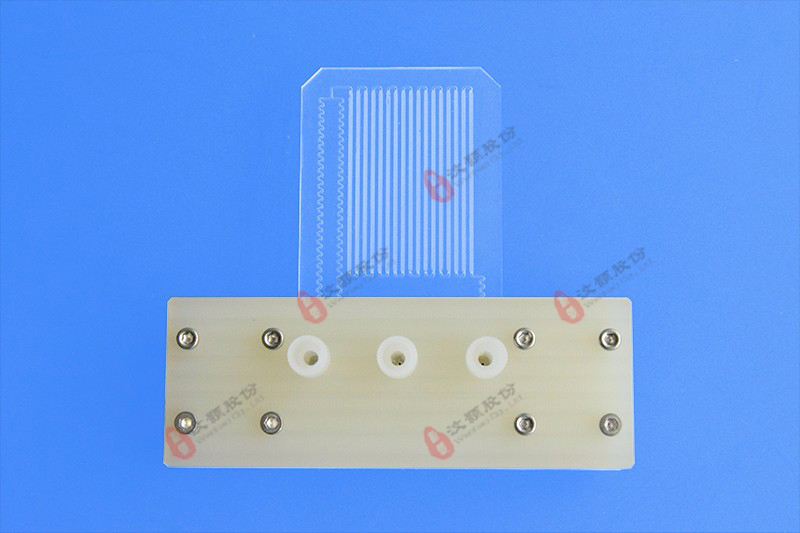 汶顥微反應(yīng)器與夾具使用效果圖