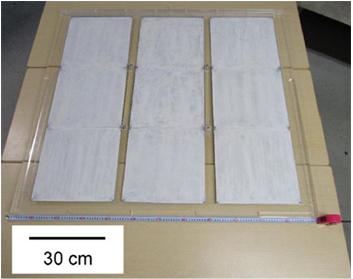 圖 大型光催化板式反應器的外觀