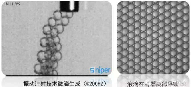振動注射技術微滴生產(chǎn)