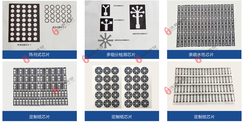 其他常規(guī)親疏水紙芯片